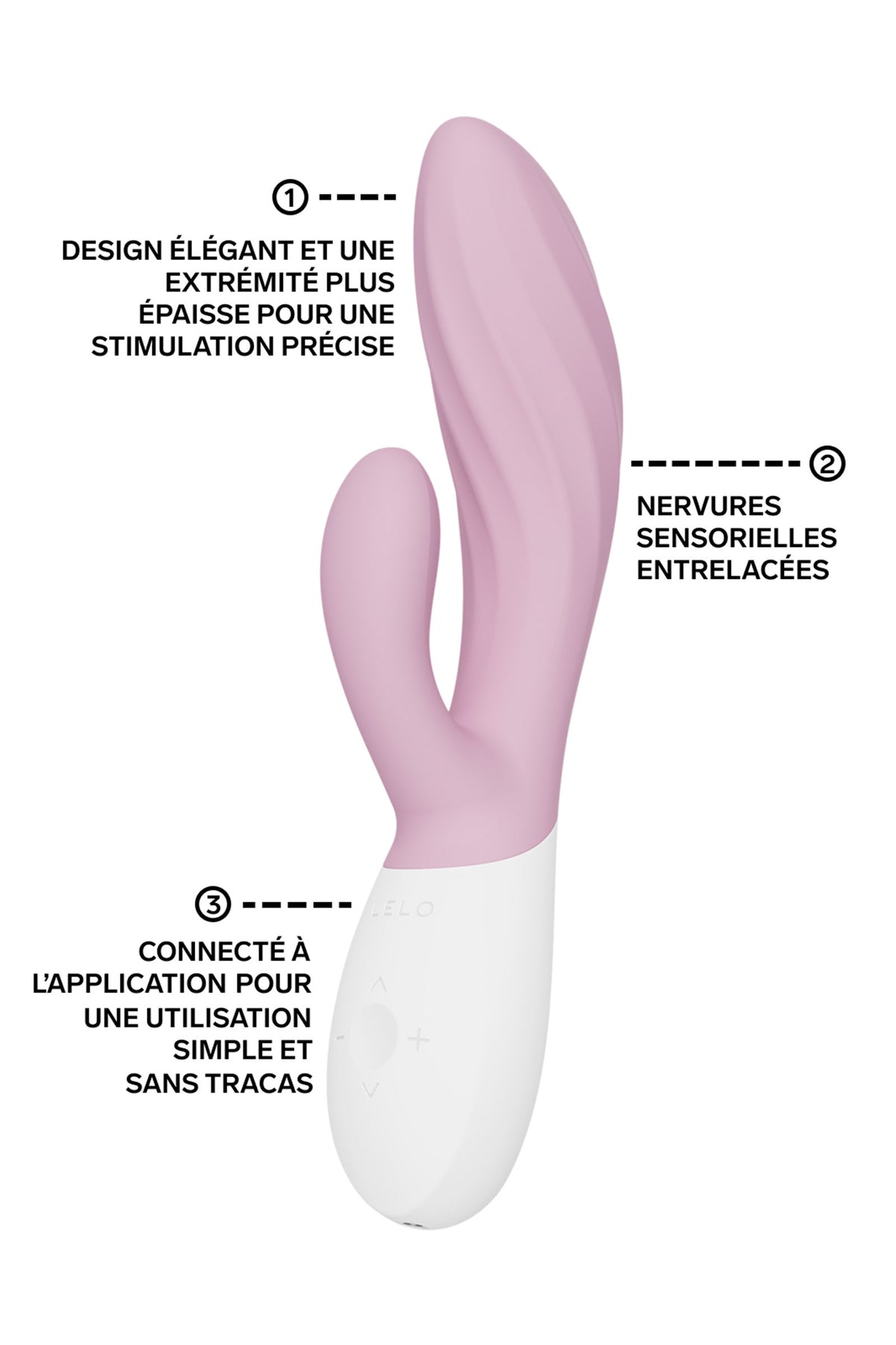 LELO INA™ Twist - Vibromasseur rabbit point G