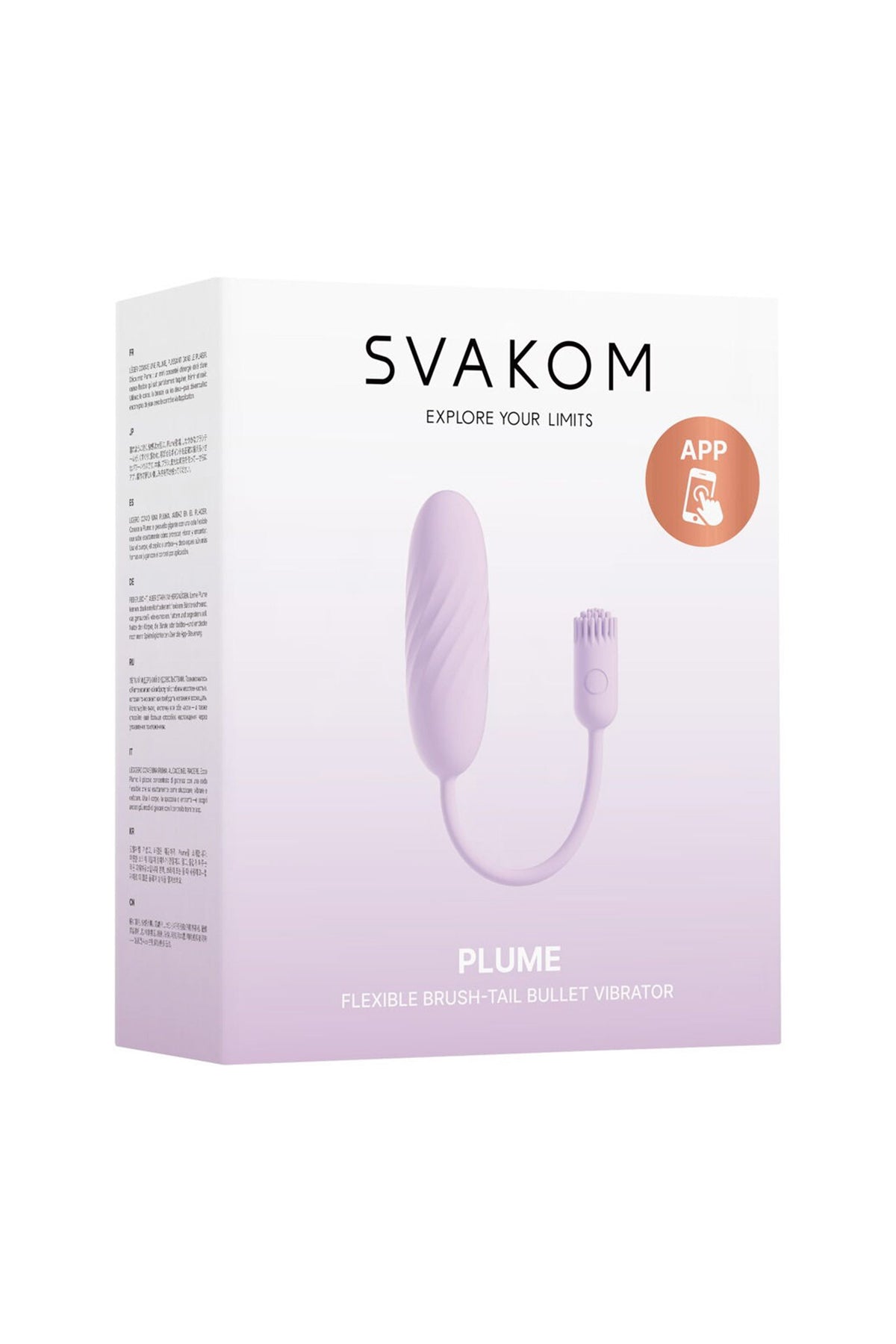 Svakom Plume — Œuf vibrant connecté et stimulateur sensoriel