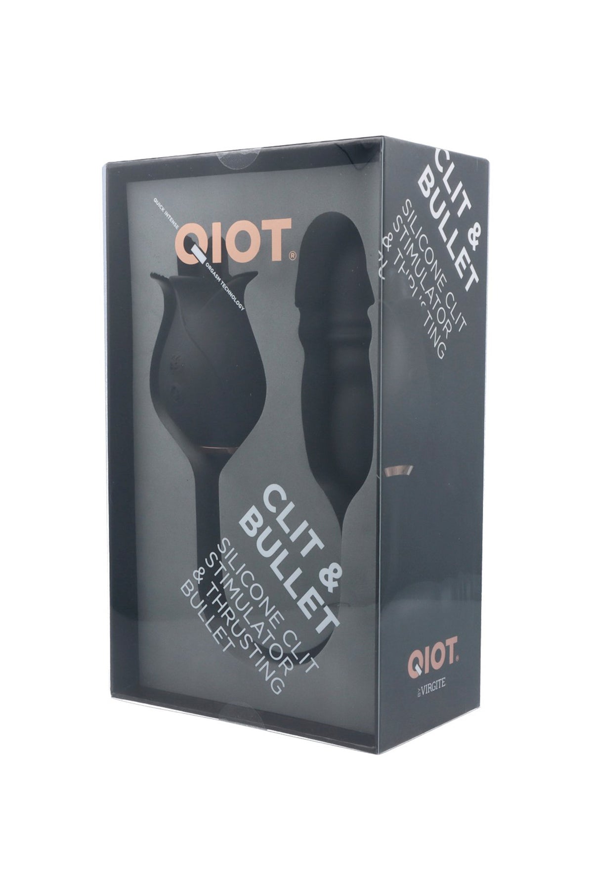 QiOT by Virgite Clit Bullet — Noir