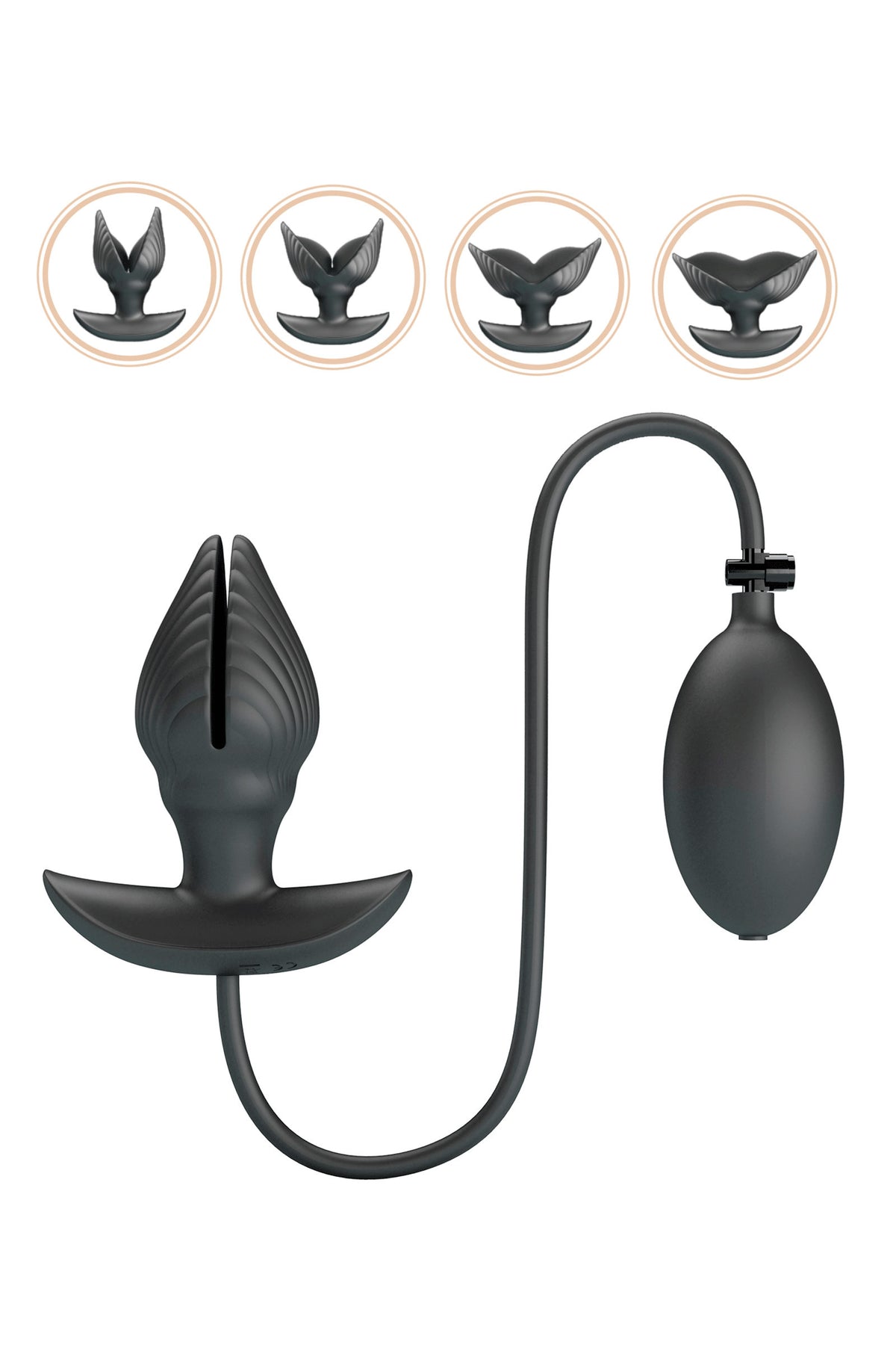 Pretty Love Manson — Plug anal gonflable et vibrant