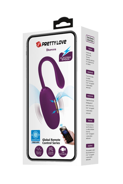 Pretty Love Doreen — Œuf vibrant connecté avec électrostimulation