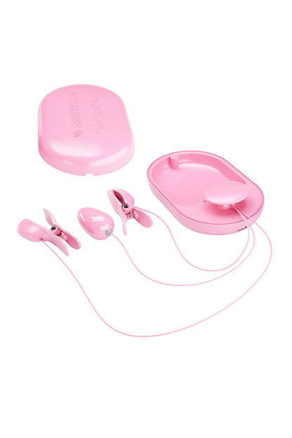 Pretty Love Surprise Box — Œuf vibrant et pinces électrostimulantes