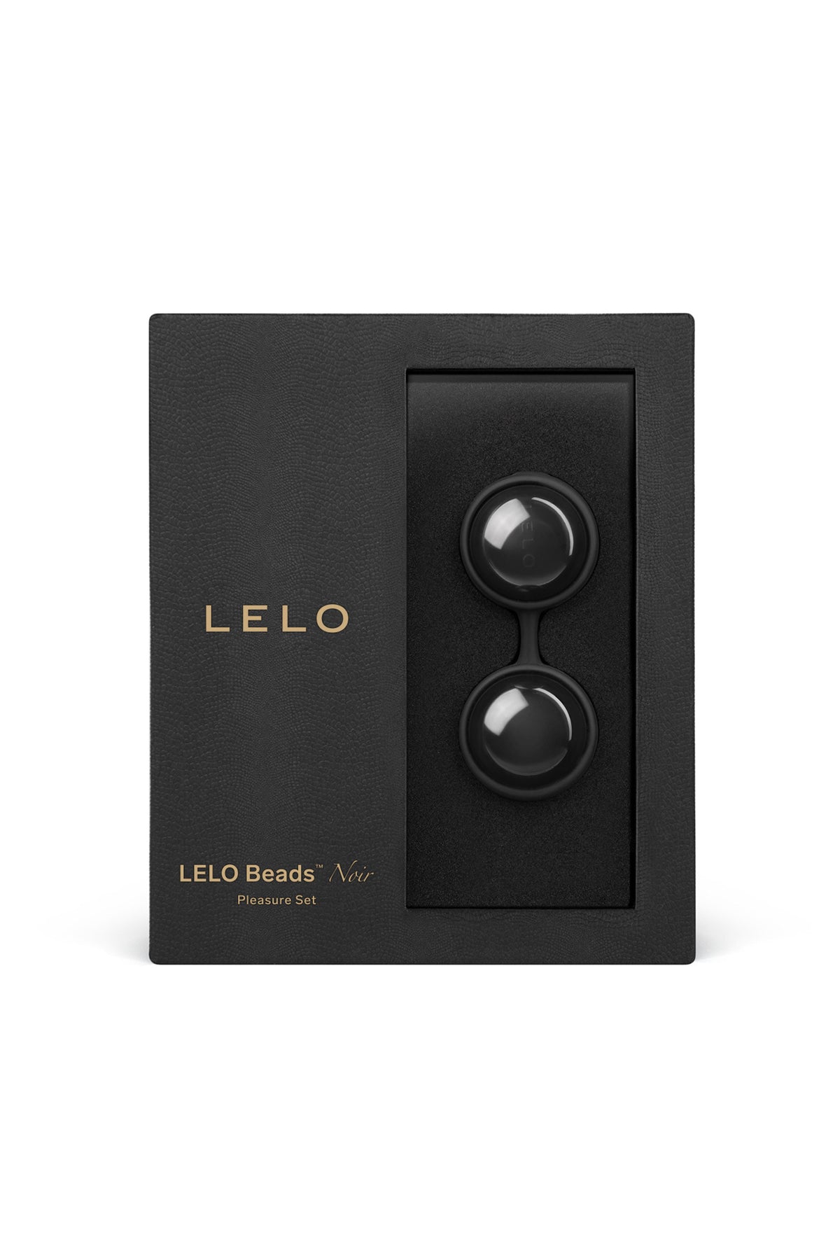 LELO Beads — Boules de Geisha noires – vue 2 | Peau de Satin