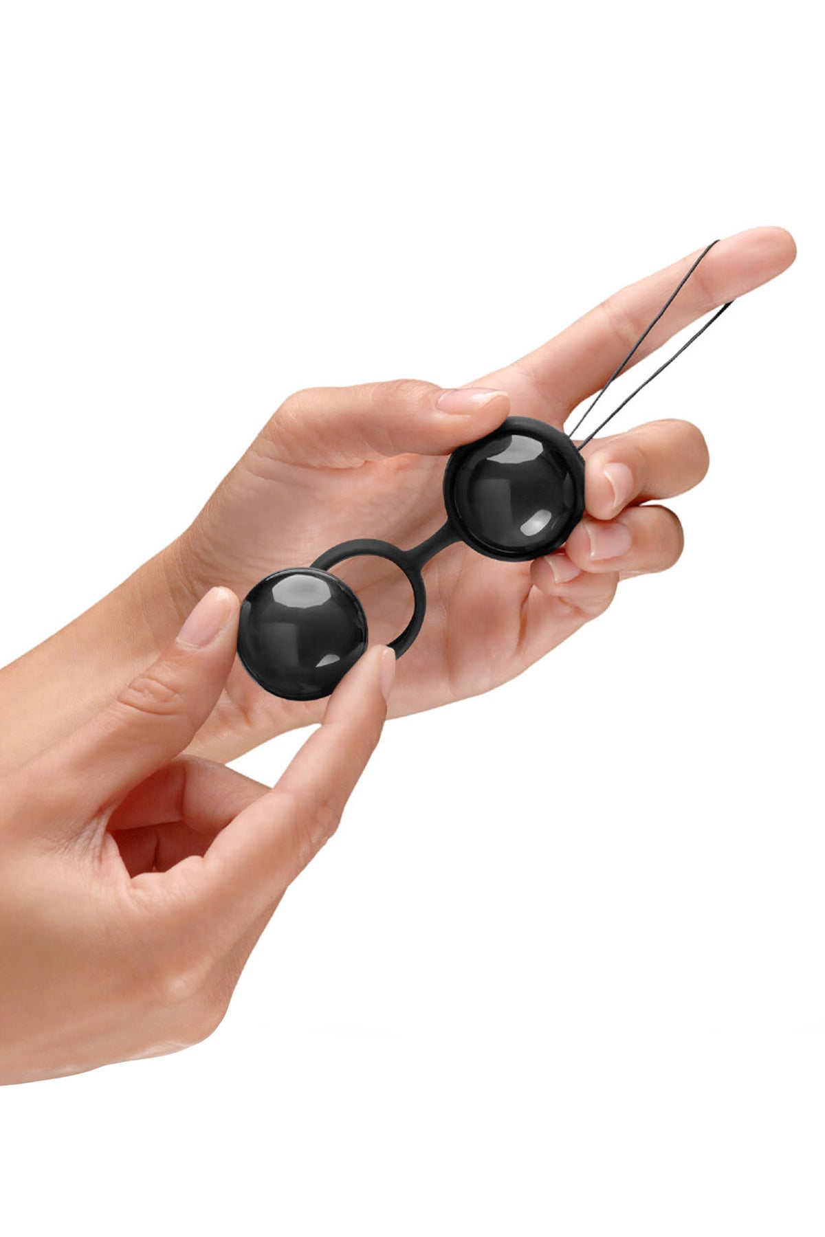 LELO Beads — Boules de Geisha noires | Peau de Satin