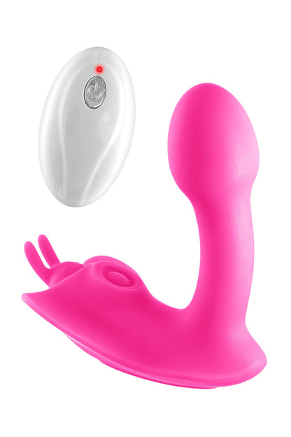 Yoba Butterfly — Vibromasseur 3-en-1 pour culotte
