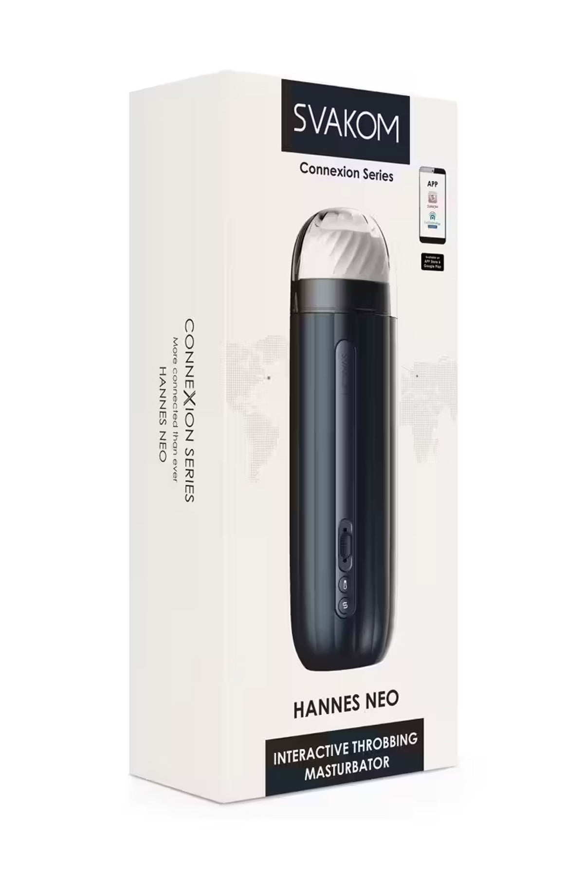 Svakom Hannes Neo — Masturbateur interactif chauffant