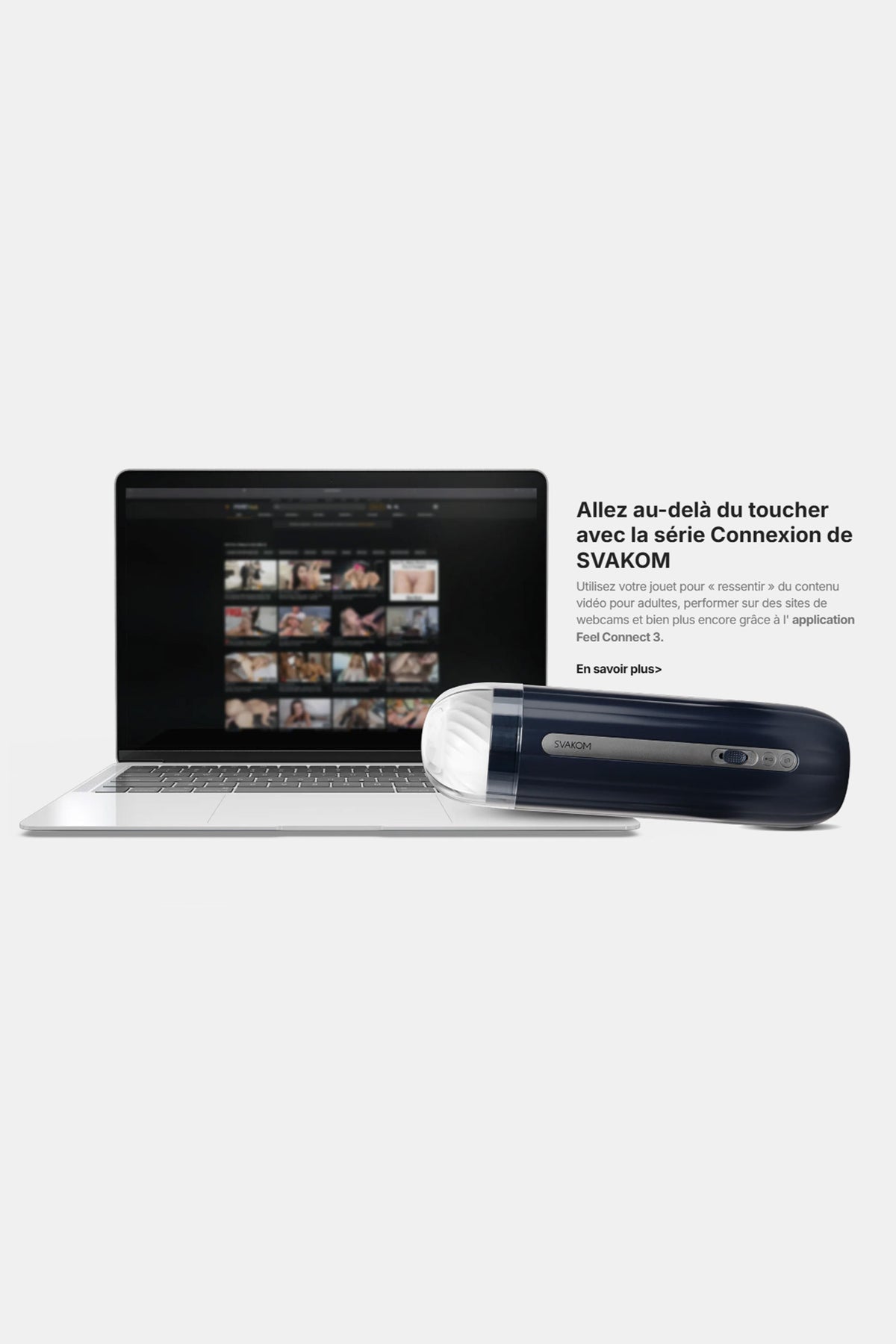 Svakom Hannes Neo — Masturbateur interactif chauffant