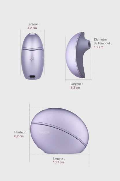 Svakom Pulse Galaxie — Stimulateur clitoridien à air pulsé