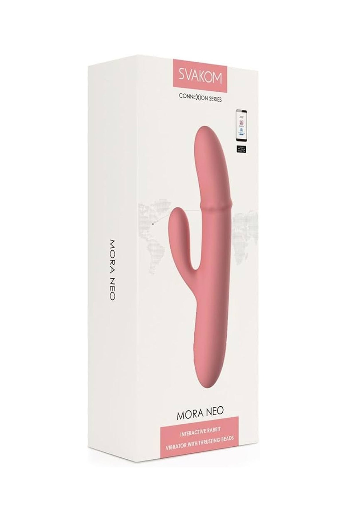 Svakom Mora Neo — Vibromasseur rabbit connecté à va-et-vient