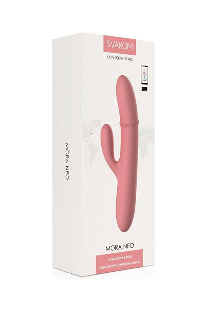 Svakom Mora Neo — Vibromasseur rabbit connecté à va-et-vient