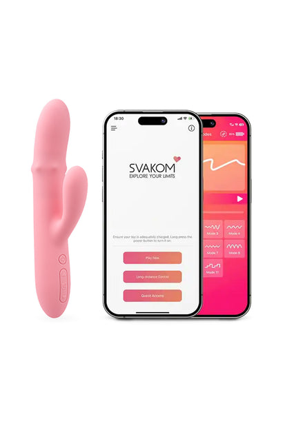 Svakom Mora Neo — Vibromasseur rabbit connecté à va-et-vient