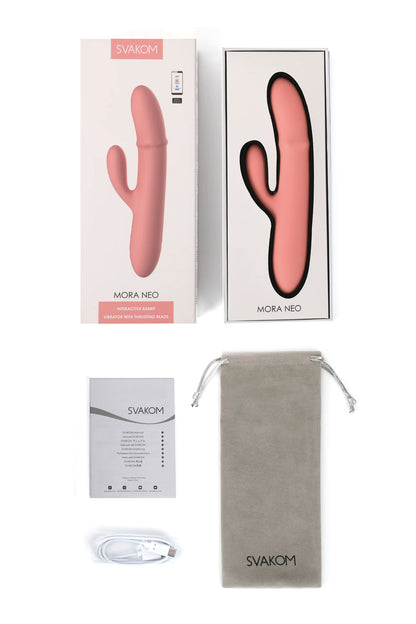 Svakom Mora Neo — Vibromasseur rabbit connecté à va-et-vient