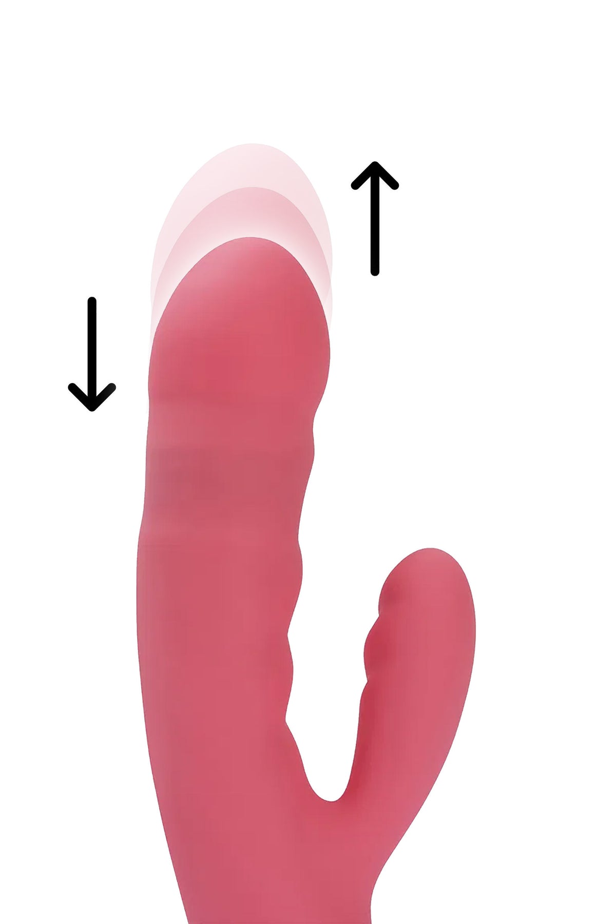 Svakom Avery — Vibromasseur rabbit à va-et-vient – vue 7 | Peau de Satin