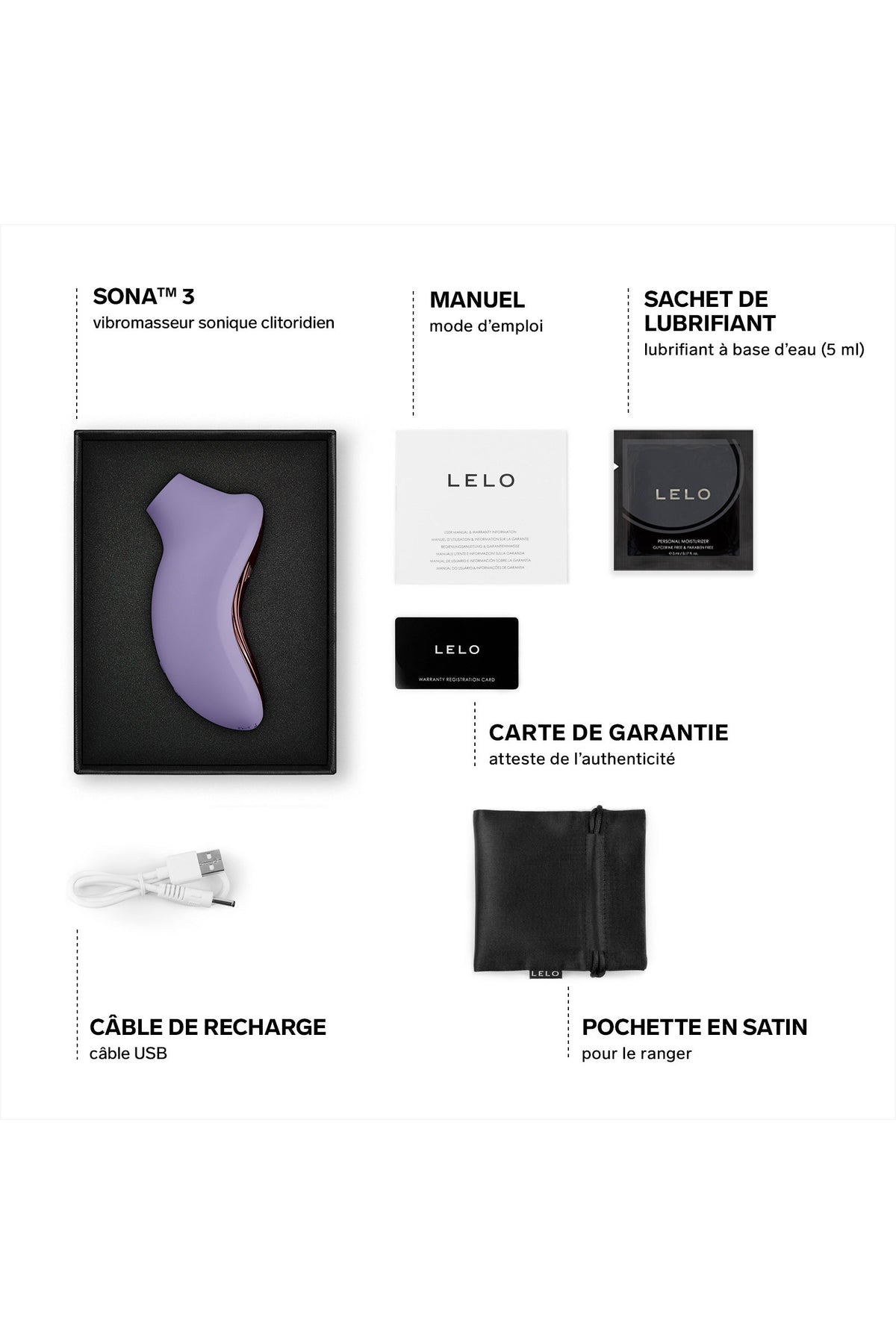 LELO Sona™ 3 — Stimulateur clitoridien