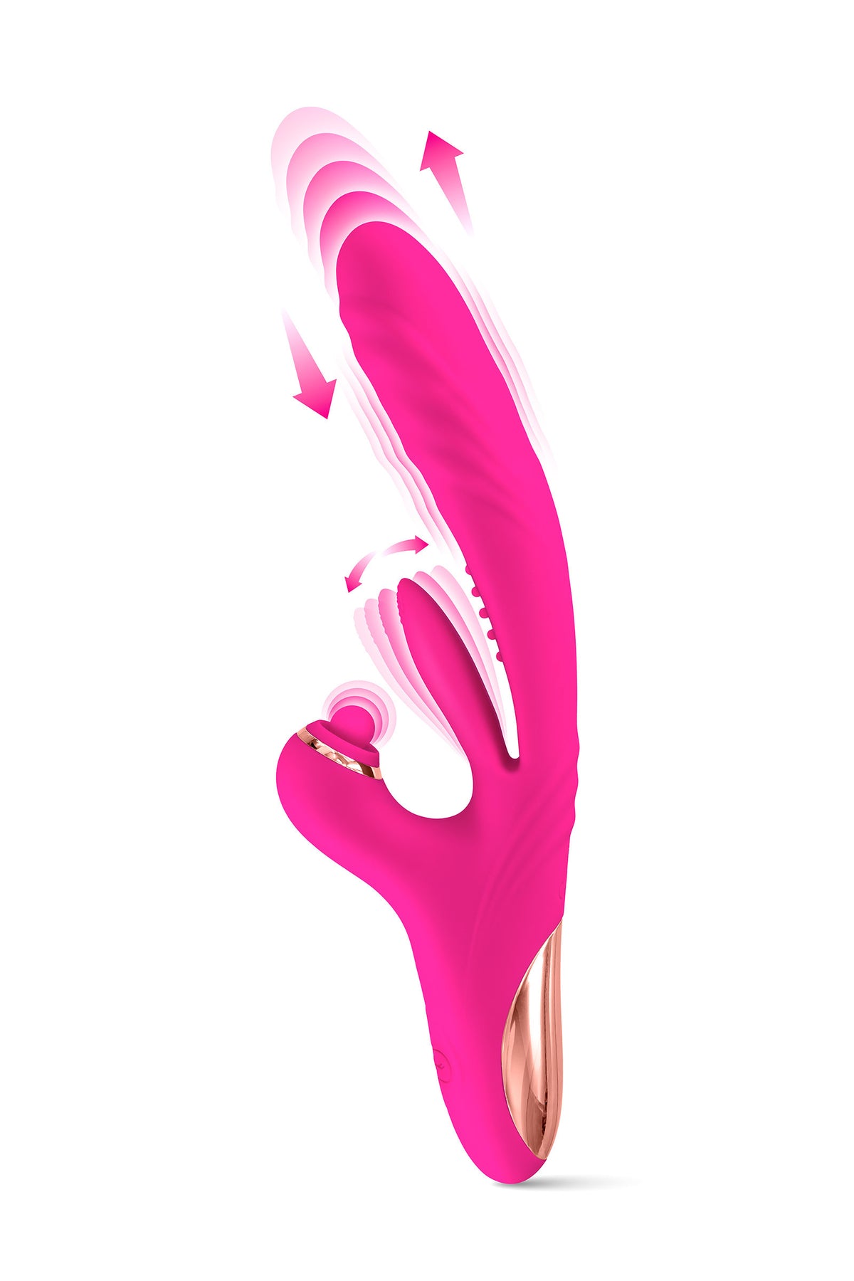Yoba Sassy — Vibromasseur rabbit 3-en-1