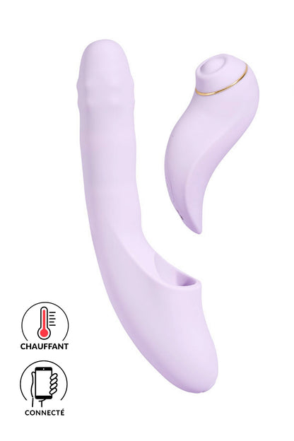Svakom DuoGlow — Rabbit 5-en-1 connecté et détachable
