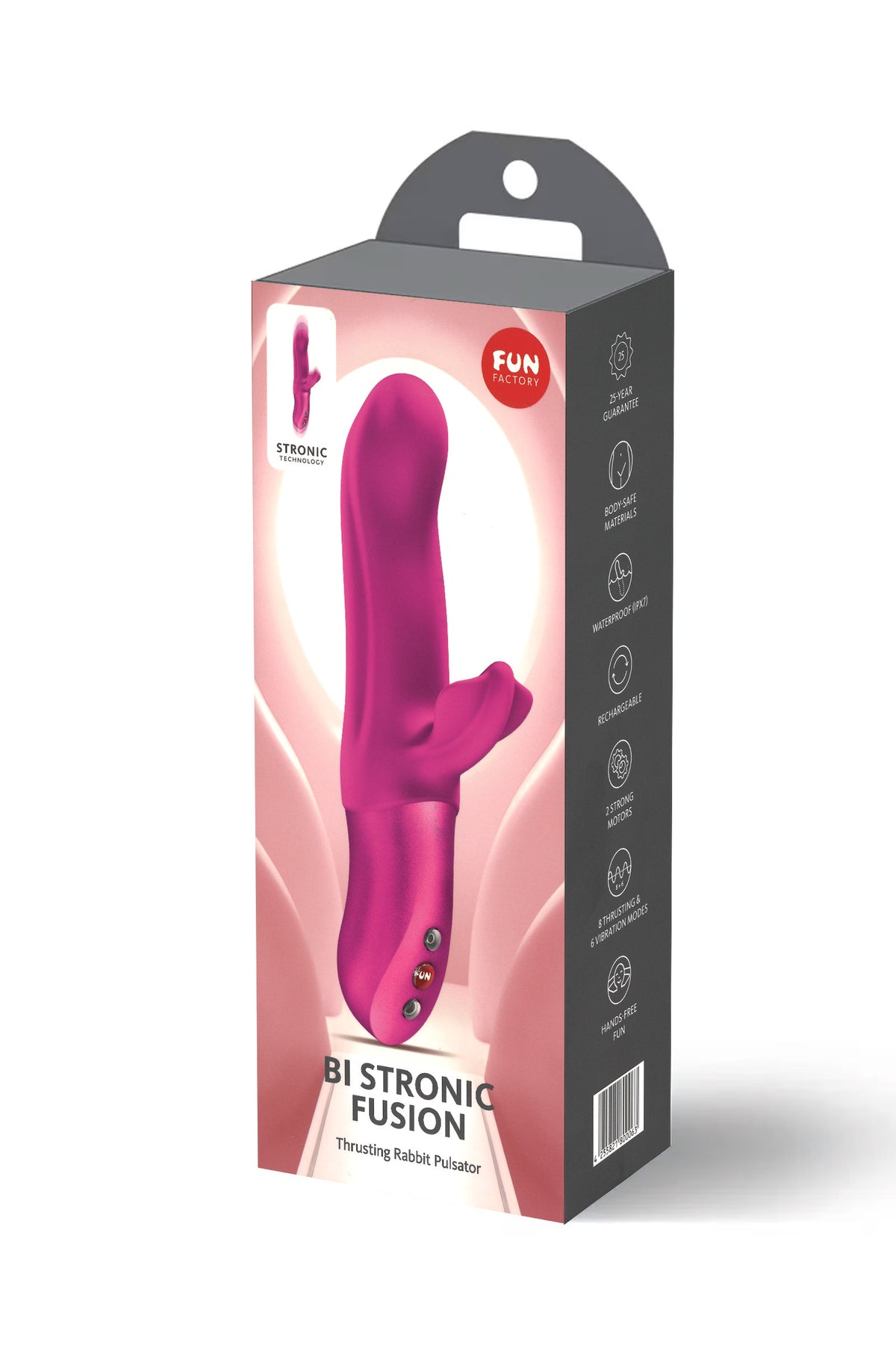 Bi Stronic Fusion - Vibromasseur rabbit pulsant