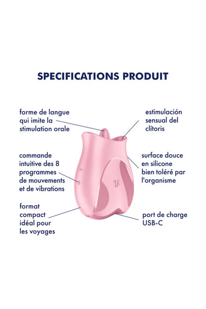 Satisfyer Tongue Lover - Stimulateur clitoridien avec langue
