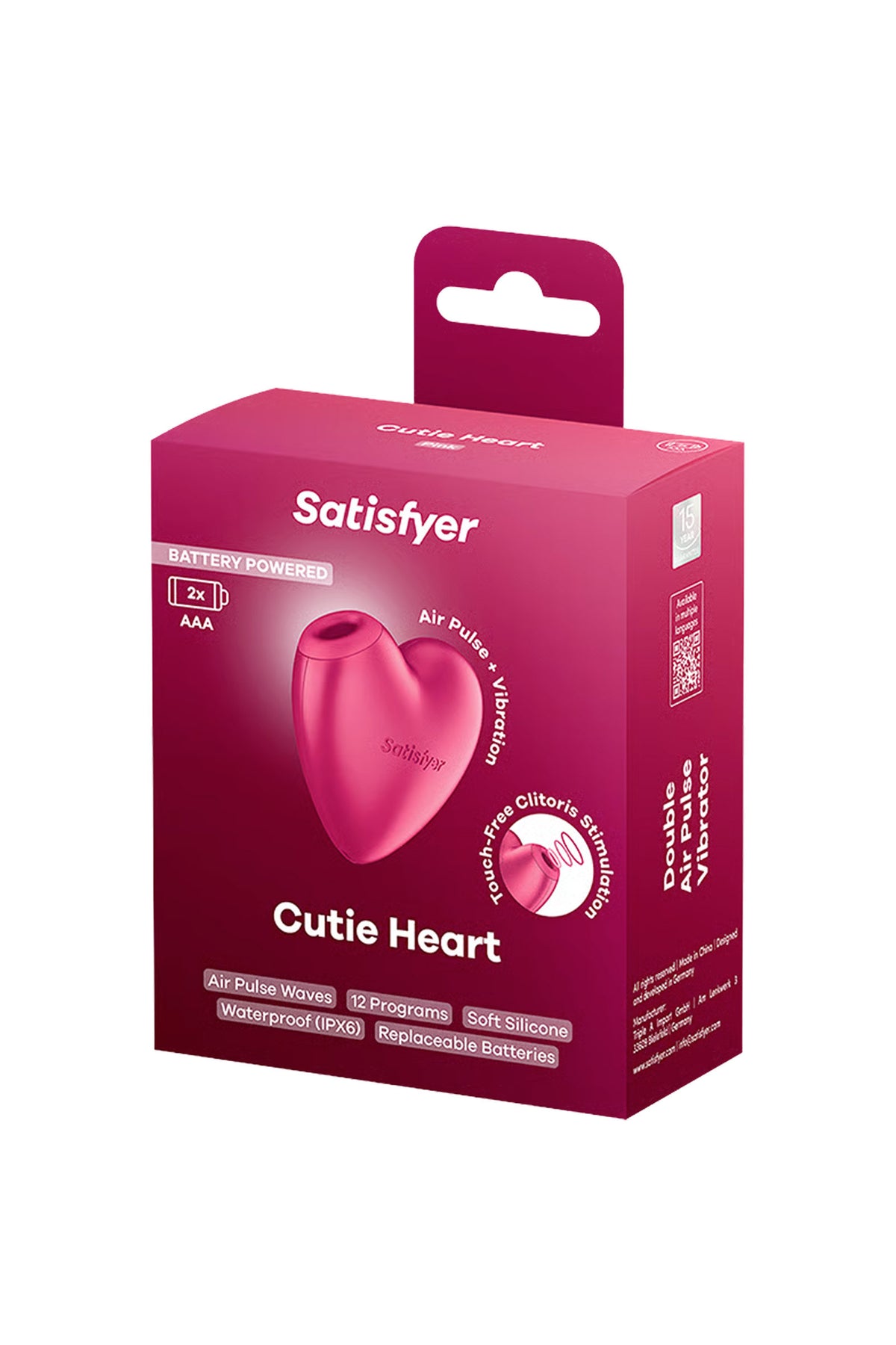 Satisfyer Cutie Heart - Stimulateur clitoridien