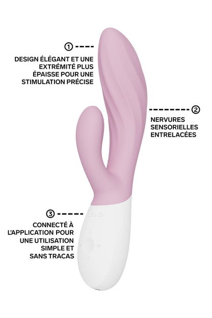 LELO INA™ Twist - Vibromasseur rabbit point G