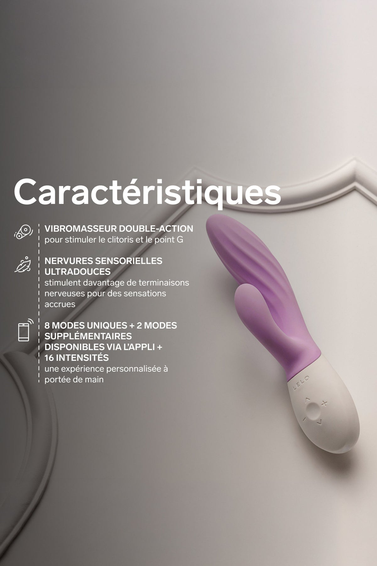 LELO INA™ Twist - Vibromasseur rabbit point G