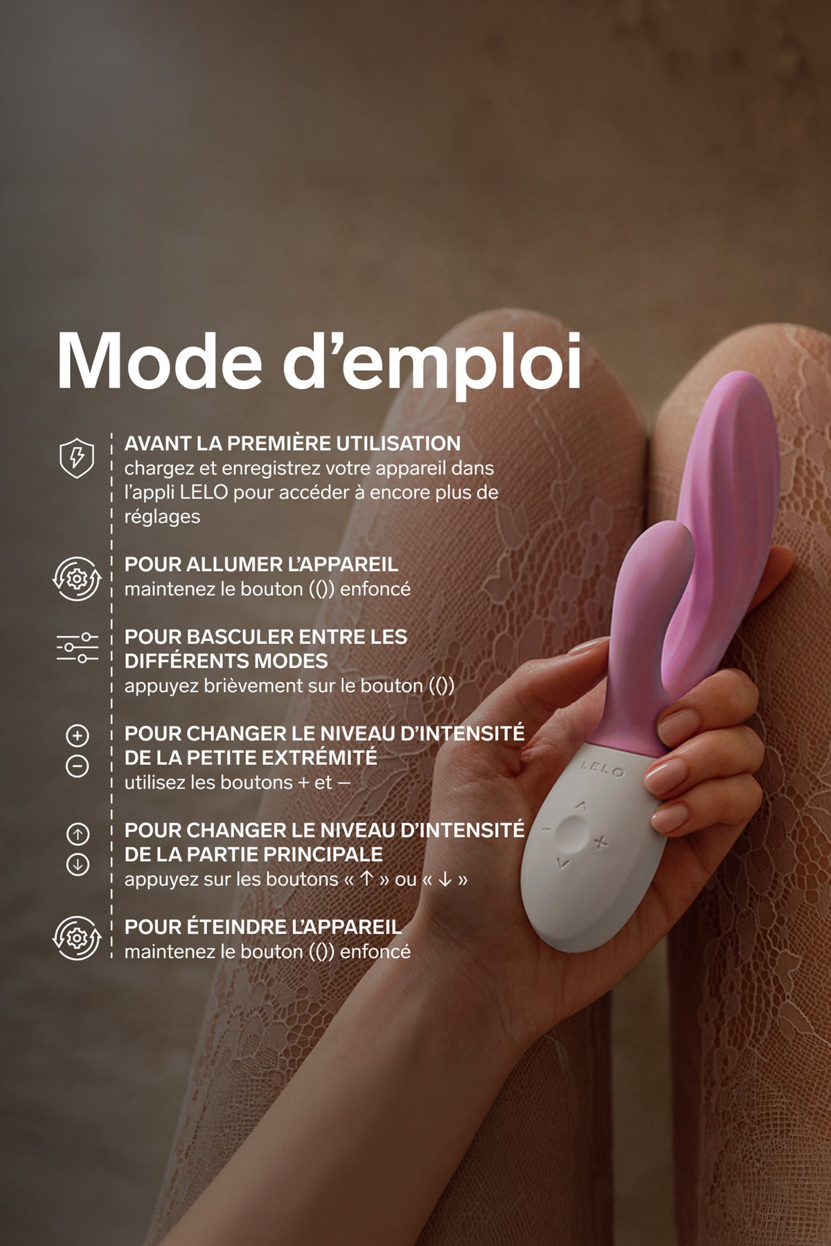 LELO INA™ Twist - Vibromasseur rabbit point G