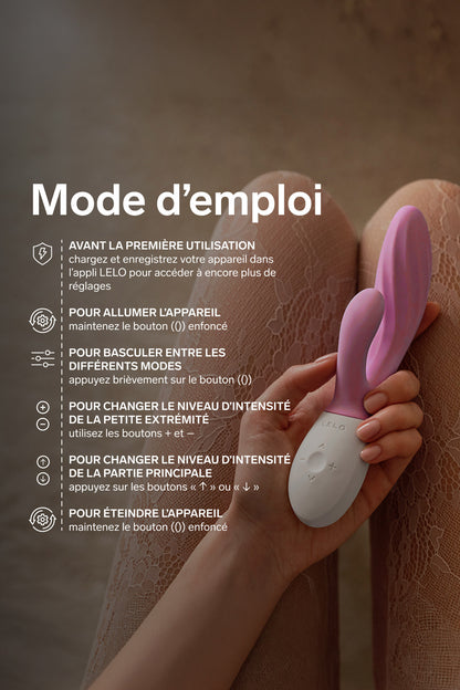 LELO INA™ Twist - Vibromasseur rabbit point G