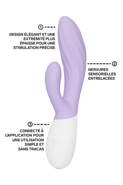 LELO INA™ Twist - Vibromasseur rabbit point G