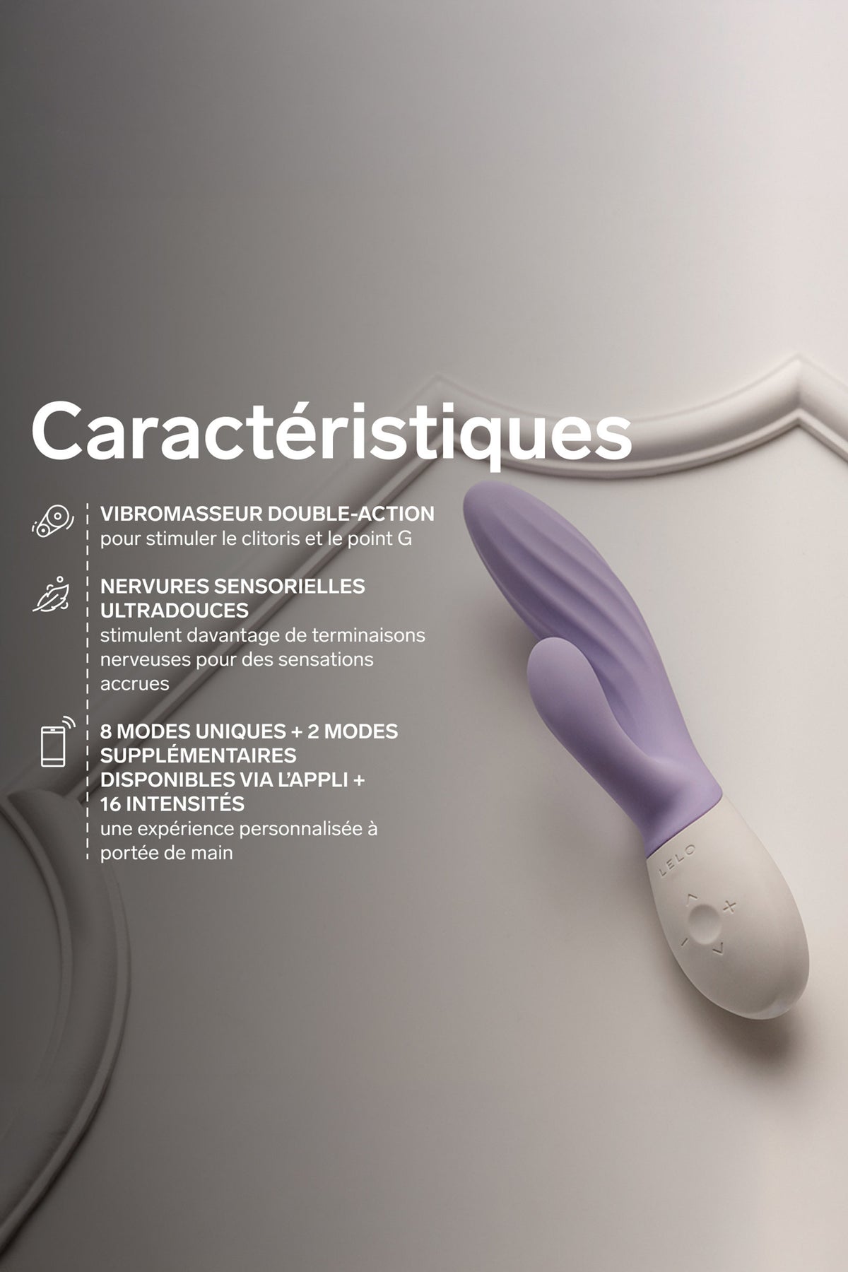 LELO INA™ Twist - Vibromasseur rabbit point G