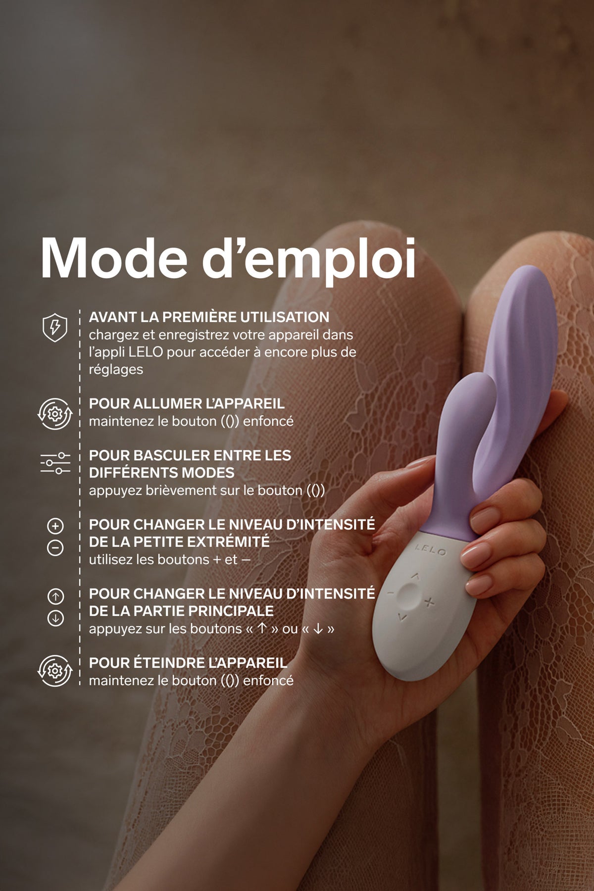 LELO INA™ Twist - Vibromasseur rabbit point G