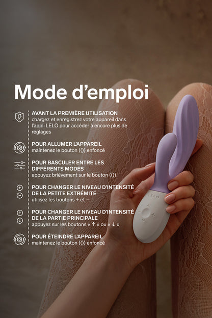 LELO INA™ Twist - Vibromasseur rabbit point G