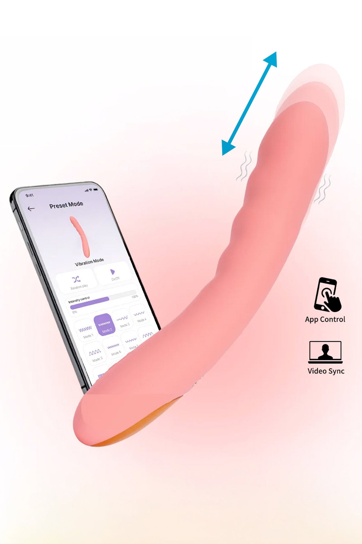 Svakom Ava Neo — Vibromasseur connecté à va-et-vient