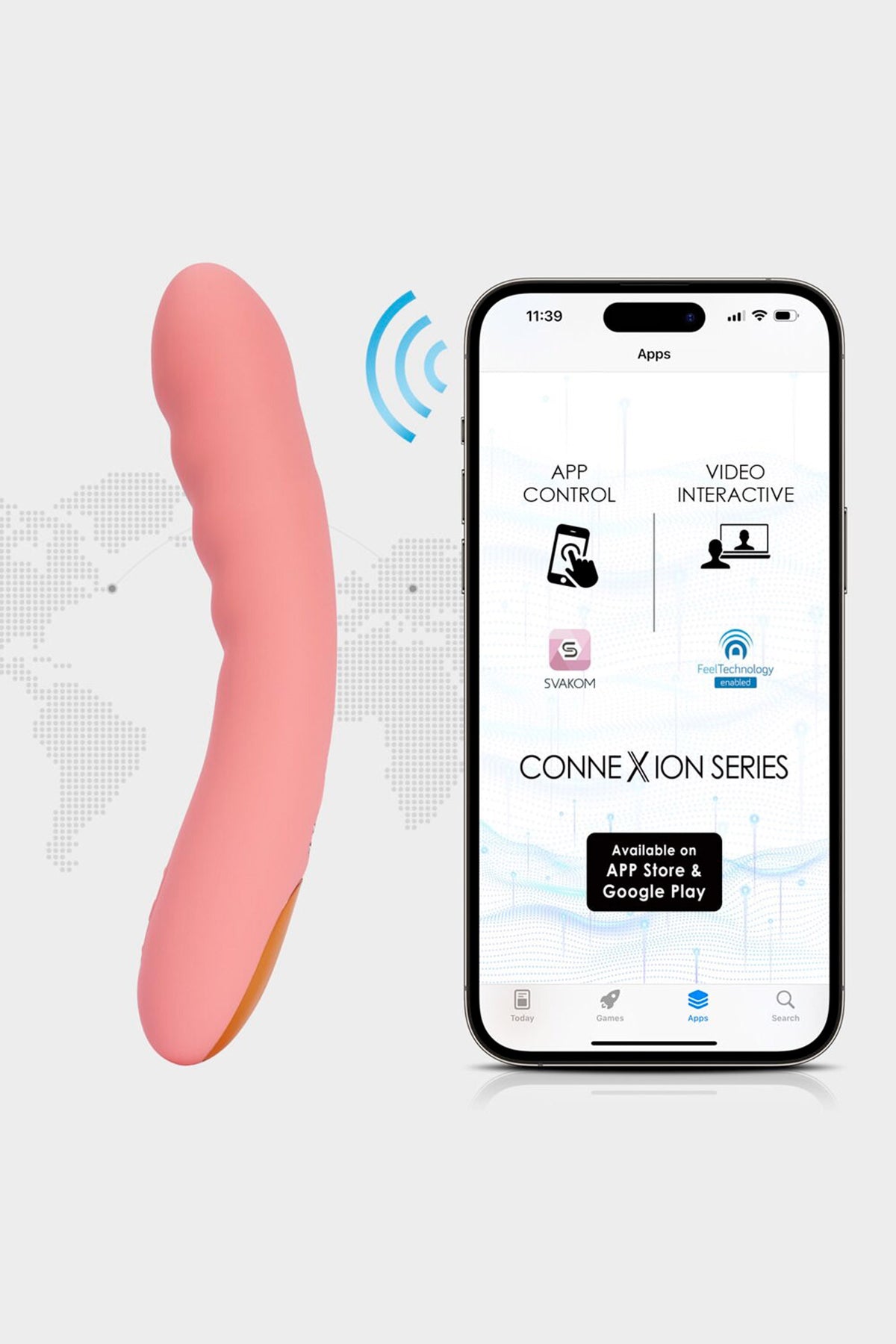 Svakom Ava Neo — Vibromasseur connecté à va-et-vient