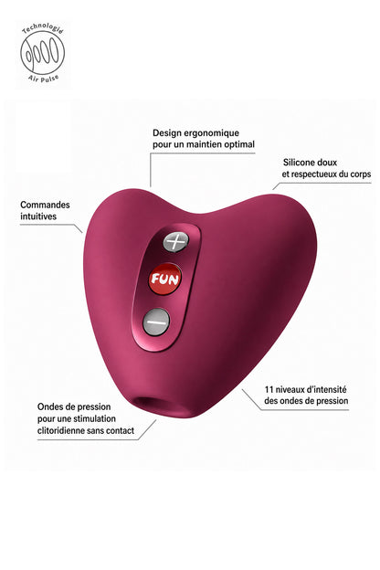 Libera - Stimulateur clitoridien à air pulsé – vue 5 | Peau de Satin