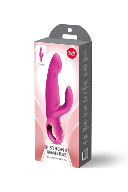 Bi Stronic Immerse - Rabbit pulsateur vibrant