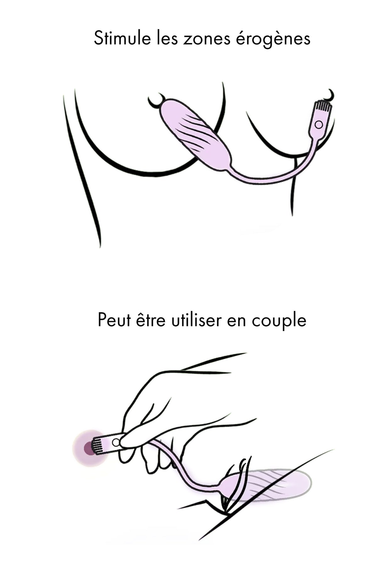 Svakom Plume — Œuf vibrant connecté et stimulateur sensoriel