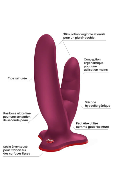 Fun Factory Ryde - Dildo double pénétration