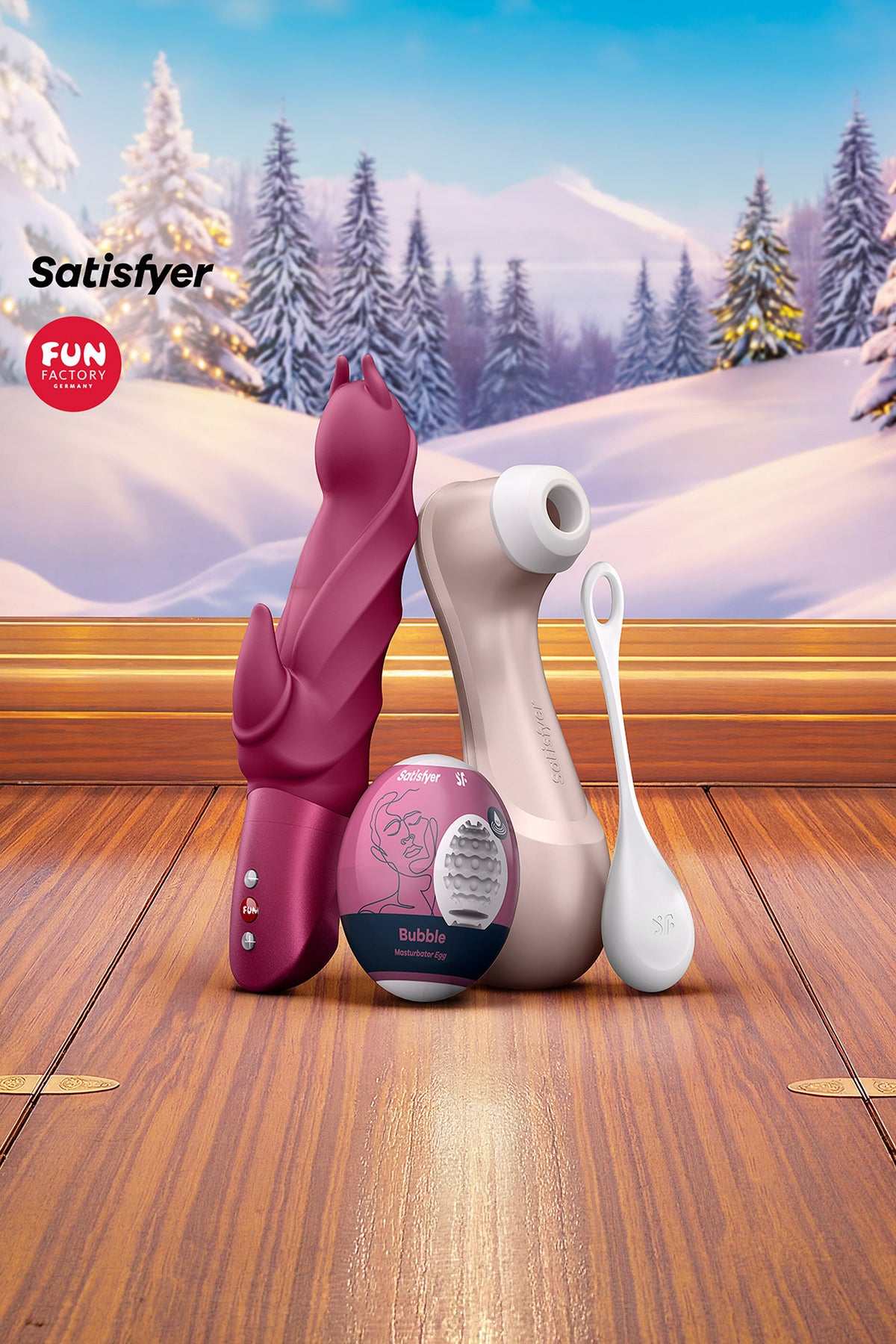 Satisfyer Deluxe 2026 - Calendrier avent coquin – vue 6 | Peau de Satin