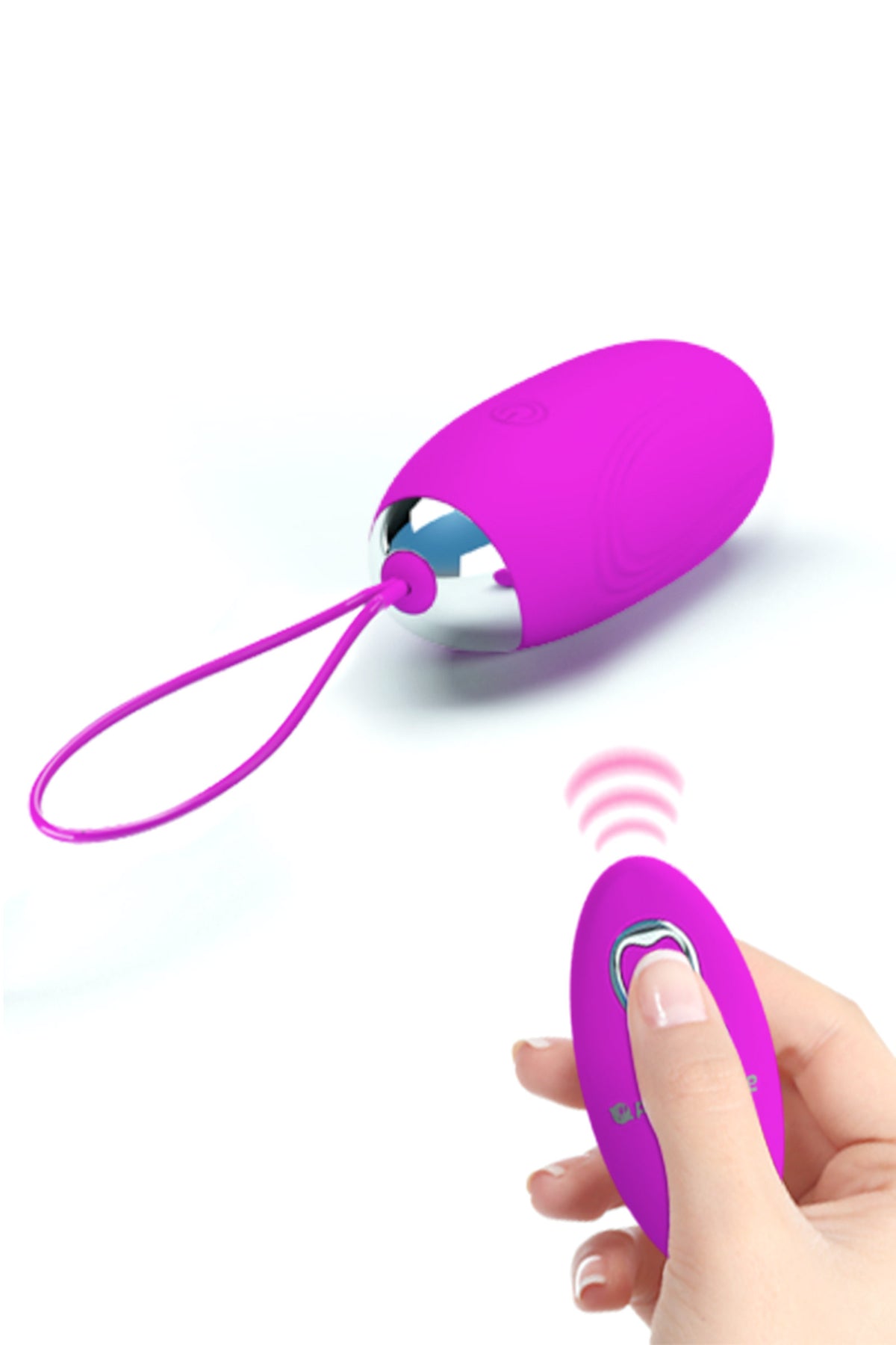 Pretty Love Jenny — Œuf vibrant rechargeable avec télécommande