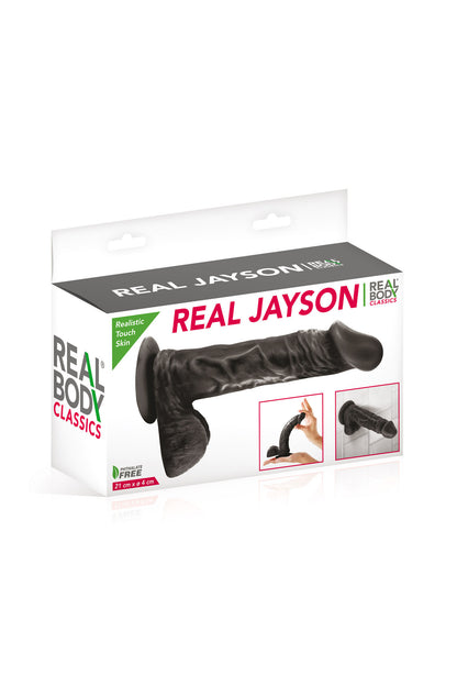 Real Body Jayson — Gode réaliste noir