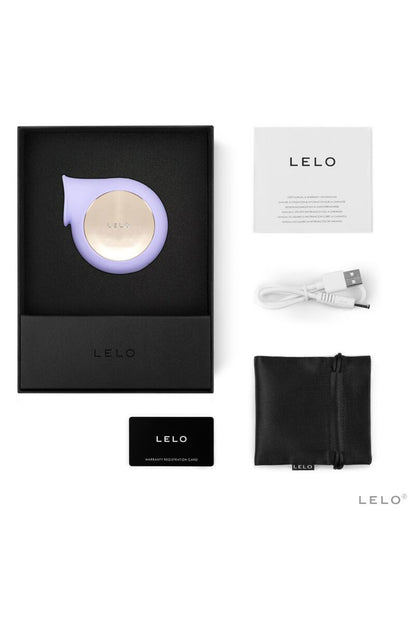 LELO Sila — Stimulateur clitoridien lilas – vue 3 | Peau de Satin