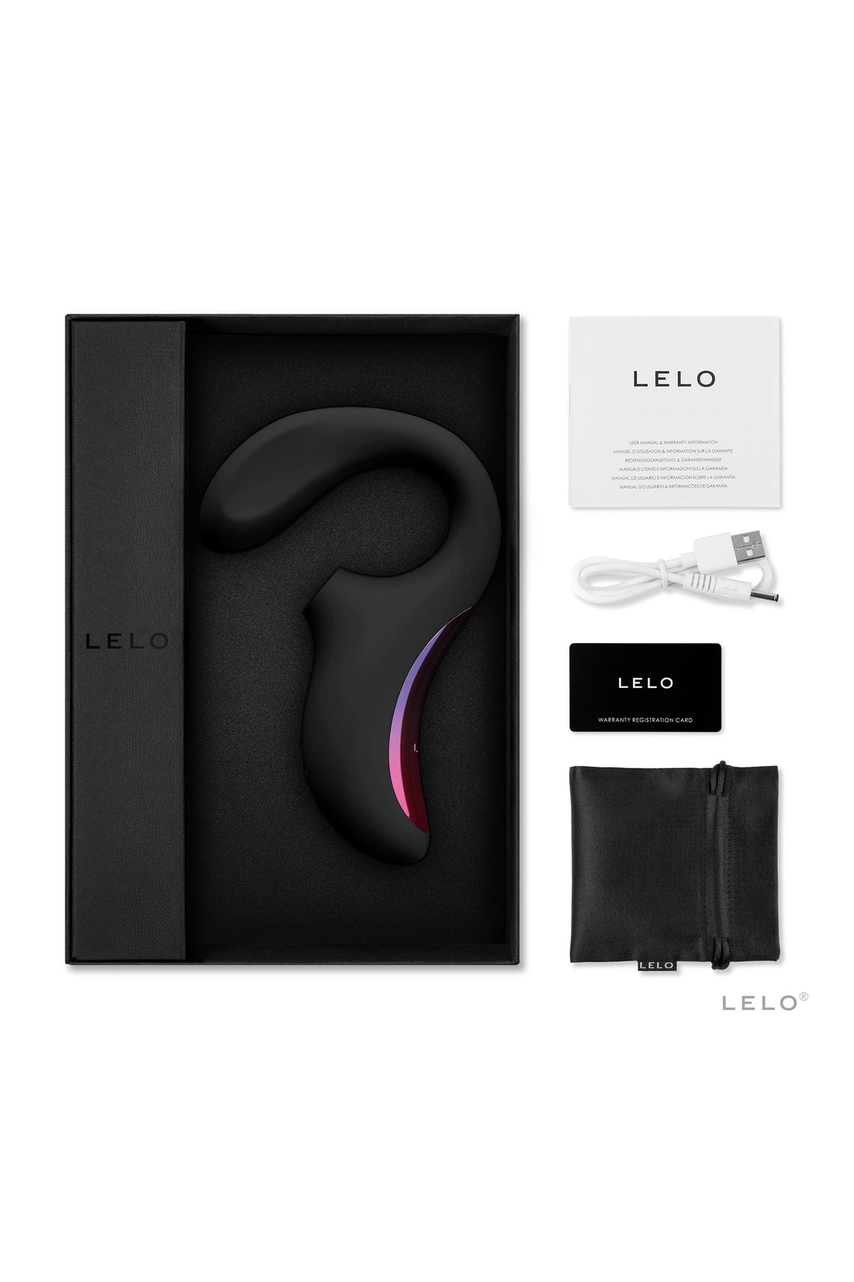 LELO Enigma — Stimulateur double stimulation