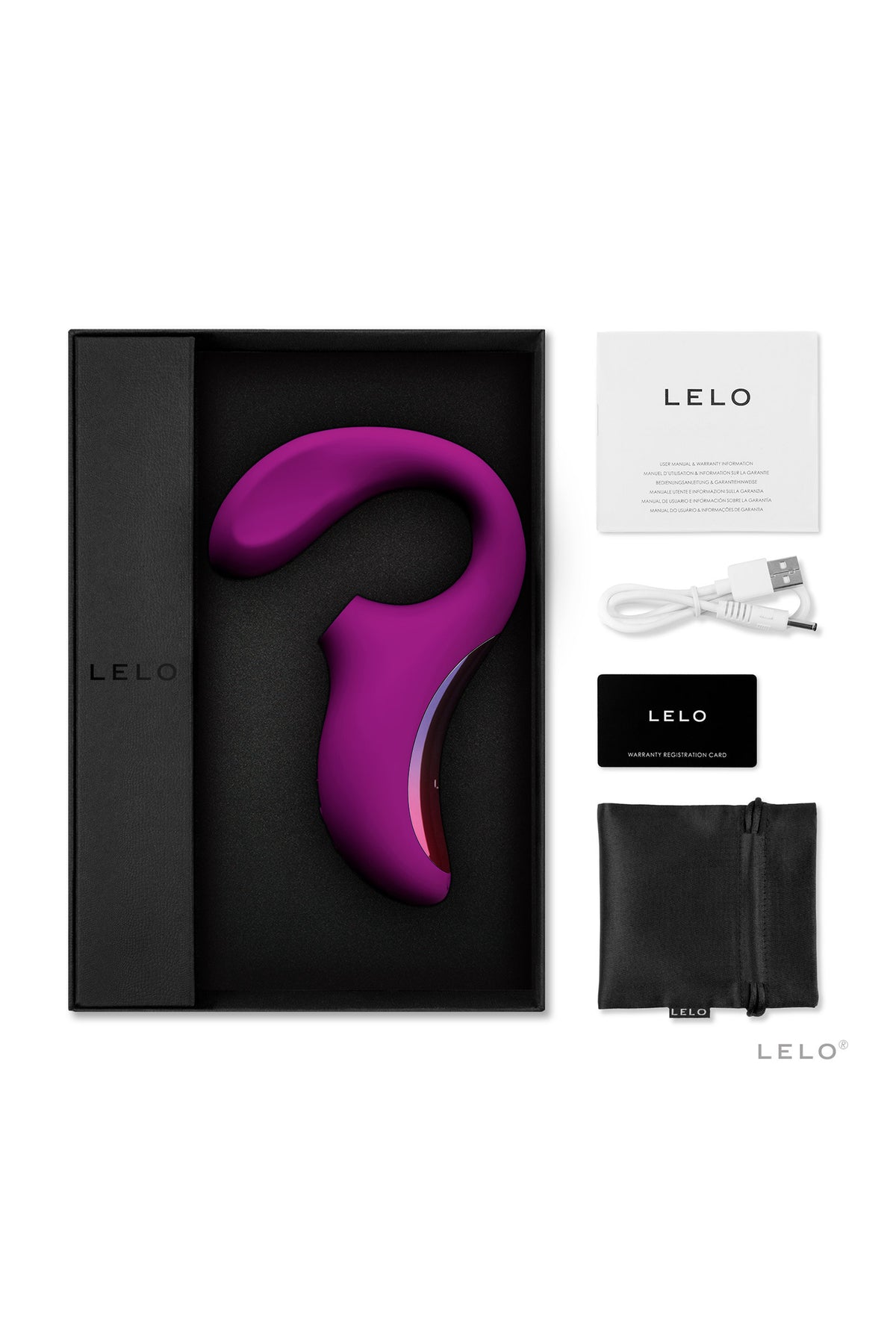 LELO Enigma — Stimulateur double stimulation