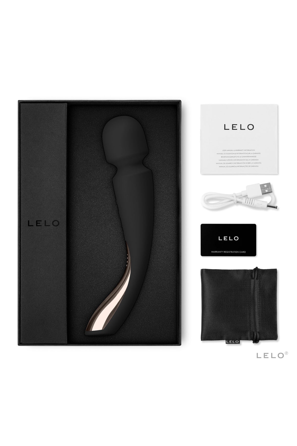 LELO Smart Wand™ 2 Medium — Vibromasseur wand 21 cm