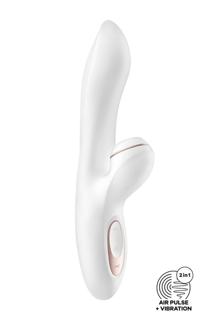 Satisfyer Pro + G-Spot — Vibromasseur rabbit à air pulsé