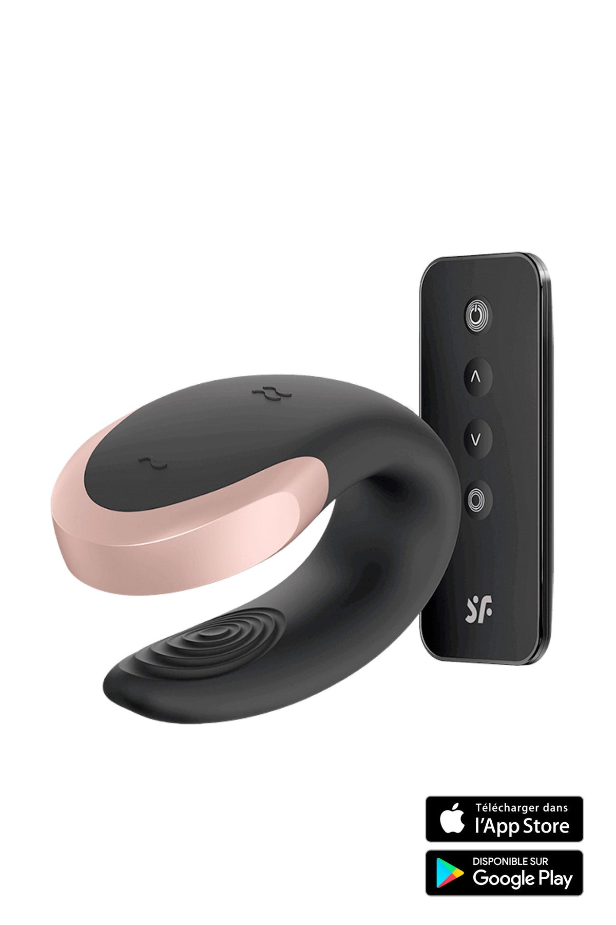 Satisfyer Double Love - Vibromasseur pour couple connecté