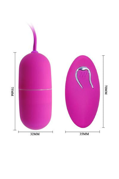 Pretty Love Arvin — Œuf vibrant avec télécommande