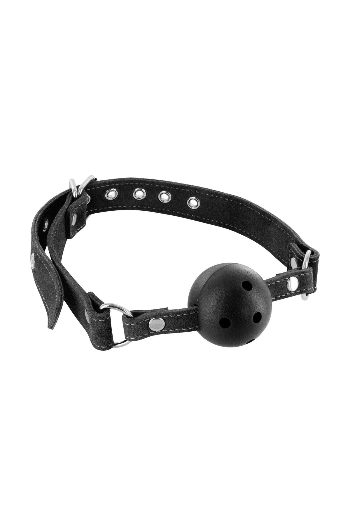 Bâillon boule cuir bovin – Fetish Premium