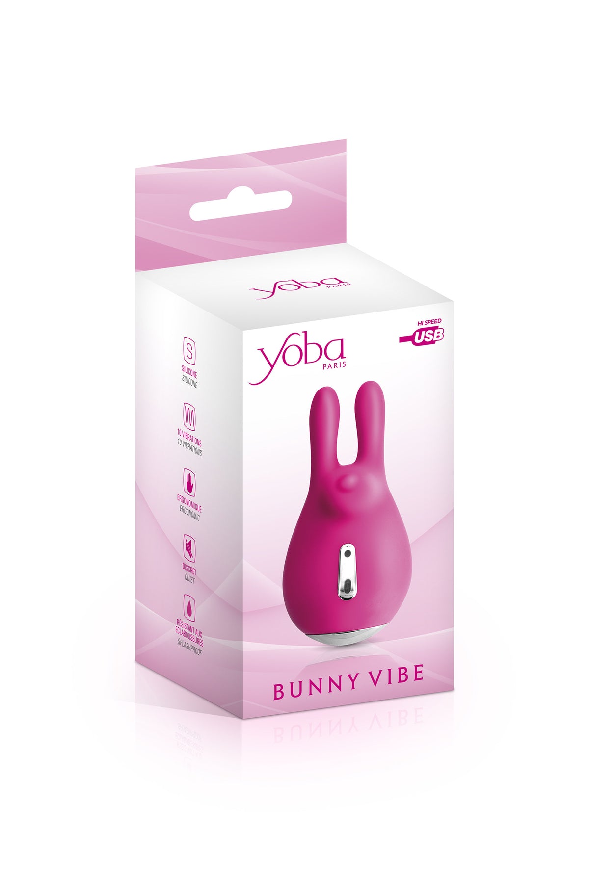 Yoba Bunny Vibe — Stimulateur clitoridien rechargeable