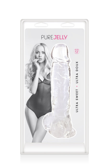 Pure Jelly XL — Gode transparent